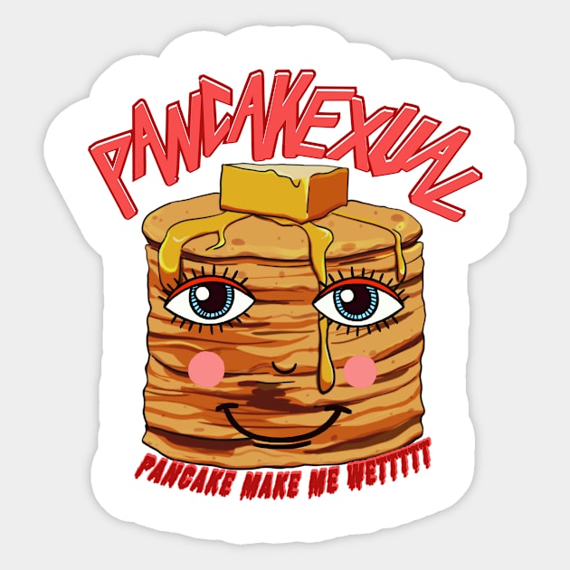 Pancakexual, pancake orientation. Sticker by A -not so store- Store